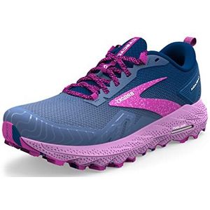 Brooks Cascadia 17 sneakers voor dames, Navy Paars Paars, 35.5 EU