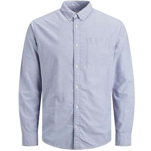 JACK & JONES Herenoverhemd Oxford, Cashmere Blue/Fit: slim fit, XS