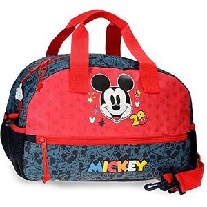 Disney Mickey Get Moving reistas, meerkleurig, 40 x 25 x 18 cm, polyester, 50 hojas, reistas