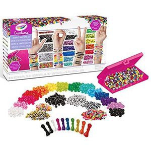 Crayola Creations Super Set Letters en Kralen, perfect cadeau voor creatieve jongens en meisjes vanaf 8 jaar.