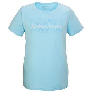 killtec dames Functioneel T-shirt/T-shirt korte mouw KOS 105 WMN TSHRT, eisblau, 38, 42794-000
