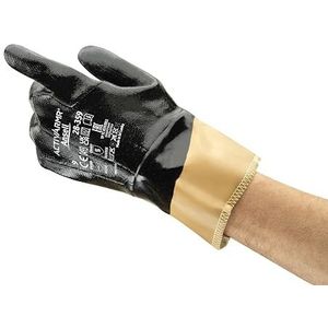Ansell NitraSafe 28-359 Snijbestendige handschoenen, mechanische bescherming, zwart, 9, zwart, 12