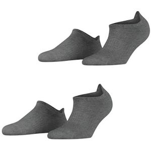 Esprit - Active Basic - Sneakersokken - Grijs - 2-Pack - Duurzaam Biologisch Katoen