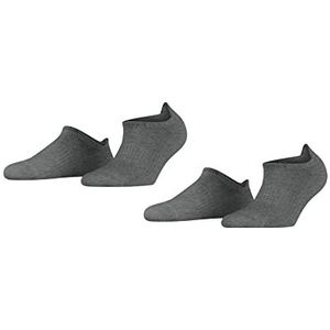 ESPRIT Heren Korte sokken Active Basic 2-Pack M SN Katoen Kort eenkleurig Multipack 2 Paar, Grijs (Light Grey Melange 3390), 39-42