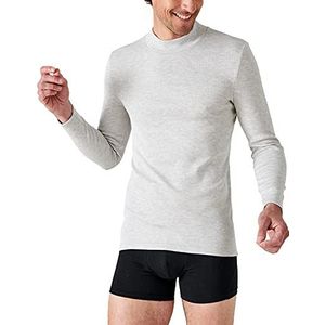 Damart - Richelieu T-shirt, opstaande kraag, Grijs Chinees, S