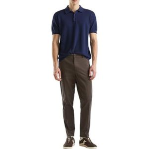 United Colors of Benetton Poloshirt voor heren, Blauw, S