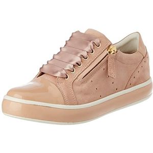 Geox D LEELU sneakers voor dames, nude, 36 EU, nude, 36 EU