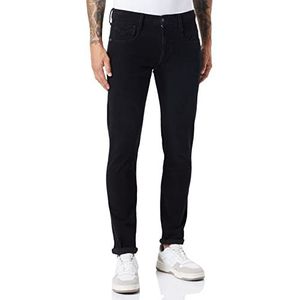 Replay Heren Anbass Jeans, 098 Zwart, 332