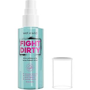 Wet n wild, Fight Dirty, Makeup Clarifying Setting Spray met Hydraterende en Balancerende Formule voor een Langdurige Make-up, Mask-Proof, Transfer-Proof en Anti-Pollution, Natuurlijke Finish