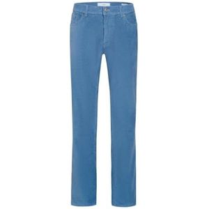 BRAX - Style Cooper Fa Mythos Flex - Corduroy Herenbroek - Blauw staal