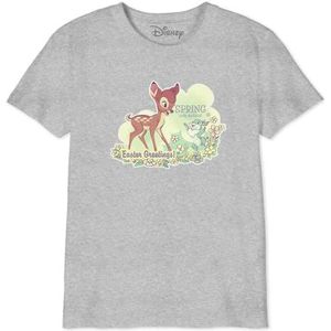 Disney Bambi Spring Into Action Easter BODBAMBTS002 T-shirt voor jongens, China, maat 10 jaar, Grijs China, 10 Jaar