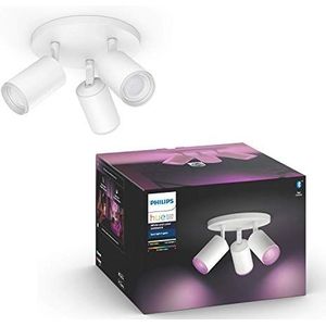 Philips Hue Fugato 3-Spot White & Colour wit