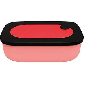 Guzzini - Store&Go Lunchbox With Case 'On The Go', 20x12xh7 cm - 900 cc (Container 11x8,5xh4,5 cm - 300 cc)