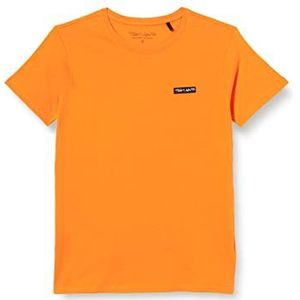 Teddy Smith T-shirt voor jongens T-nark MC Jr, Pompkin Oranje, 8 Jaren