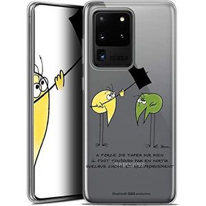Caseink Beschermhoes voor Samsung Galaxy S20 Ultra (6.9) [officieel gelicentieerd product Collector Les Shadoks® Design A Force – zacht – ultradun]