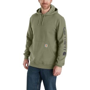 Carhartt Sweatshirt met capuchon voor heren met lange mouwen, Dusty Olive, S