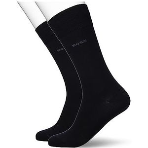 BOSS Regular Sokken voor heren, zwart 1, 42 EU