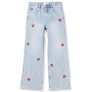 Desigual Denim Saxo Jeans voor meisjes, blauw, 7-8 Jaar