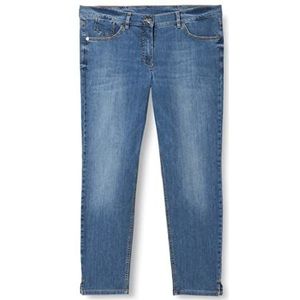 GERRY WEBER Edition Dames 92431-66850 Jeans, Blue Denim Washed, 42R, Blue Denim Washed, 42