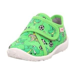Superfit Spotty Baby - jongens Slipper pantoffels, groen, meerkleurig, 18 EU