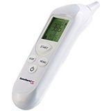 Domotherm 0865 S - infrarood oorthermometer koortsthermometer inclusief 40 hygiënische beschermhoezen