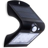 V-Tac Solar Wandlamp Zwart