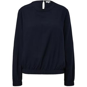s.Oliver Dames 10.2.11.10.100.2129595 blouse lange mouwen, blauw, 34, blauw, 34