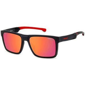 Carrera zonnebril voor heren, Zwart/Rood, 55