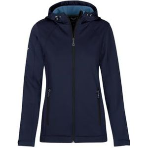 Trigema - TRIGEMA - Softshell-jack - Navy - Met Capuchon