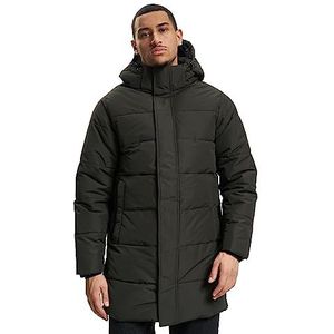ONLY & SONS Mannelijke gewatteerde jas, lang, turf, XL
