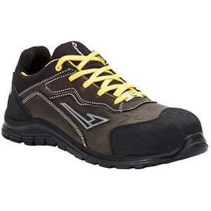 Garsport G1 Pro Low S3S ESD, veiligheidsschoen voor heren, 37 EU, Grijs slot geel, 37 EU