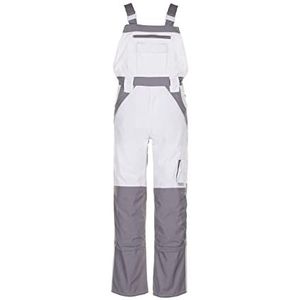 Planam tuinbroek Plaline, maat 110, 1 stuks, zuiver wit/zink, 2523110