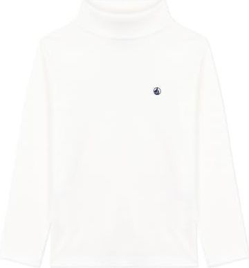 Petit Bateau Kindertrui van katoen, effen, Marshmallow, 3 Jaren