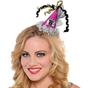 Jewel Tone Foil Happy New Year Hairclip Hats