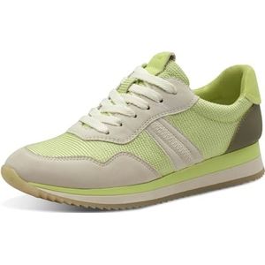 Jana Vegan Comfort sneakers voor dames, limoen, 36 EU, limoen, 36 EU