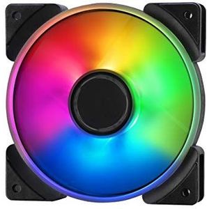 Fractal Design - Prisma AL-12 - Ventilator - RGB - PWM-besturing, Geluidsarm, Ondersteunt AURA en Mystic Light