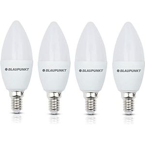 Blaupunkt - E14 LED Lamp - Warm Wit - 4 Stuks - 7W 595lm