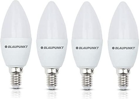 Blaupunkt - E14 LED Lamp - Warm Wit - 4 Stuks - 7W 595lm