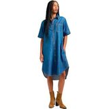 All Purpose - A-lijn Jurk - Denim - 100 Procent Katoen