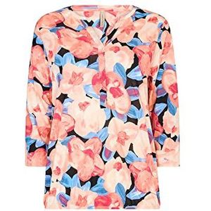 SOYACONCEPT - Blouse - Koraal - Damesblouse - 50% Biologisch Katoen - 50% Viscose