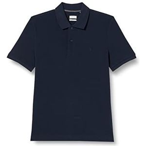 Seidensticker Heren slim fit poloshirt korte mouwen polo shirt, donkerblauw, L, donkerblauw, L