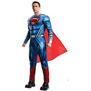 Rubie's 820952XL Officieel DC Warner Bros Justice League Superman kostuum voor volwassenen, heren, 0, XL