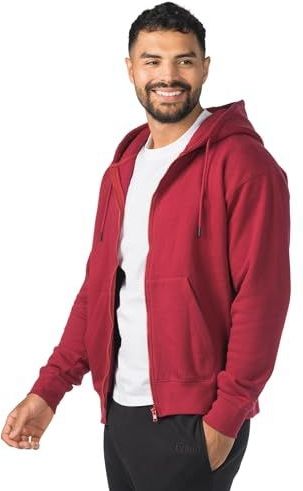 Erima - TS Hoody Jacket - Tussenjas - Katoenmix - Gevoerde Capuchon