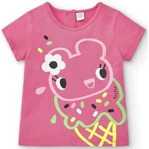 Tuc Tuc T-shirt voor kinderen, Fuchsia, 6 maanden