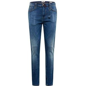 Blend Heren Echo Multiflex Noos Skinny Jeans, blauw (Denim Middle Blue 76201), 36W x 32L