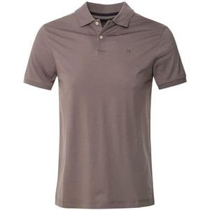 Hackett London Pima katoenen poloshirt voor heren, IJzer, XS