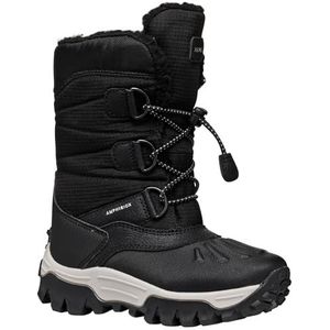 Geox J Himalaya Boy B ABX, sneeuwlaarzen kinderen, Zwart, 36 EU