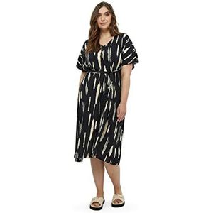 Peppercorn Dames Nalia Elara jurk curve, warm zand PR, 26, Warm Zand Pr, 52 grote maten