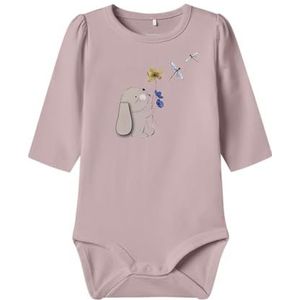 NAME IT Nbfkorn Ls Body voor dames, Burnished Lilac, numeric_68