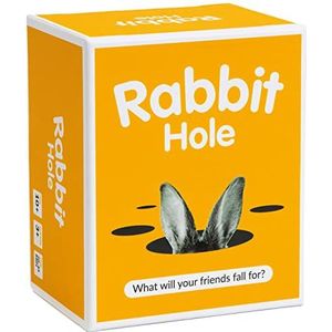 Dyce Games - Rabbit Hole: The ""What Will Your Friends Fall for?""-Party Game - Gezinsvriendelijk kaartspel - Vanaf 10 jaar - Voor 3 t/m 16 Spelers - Engelstalig
